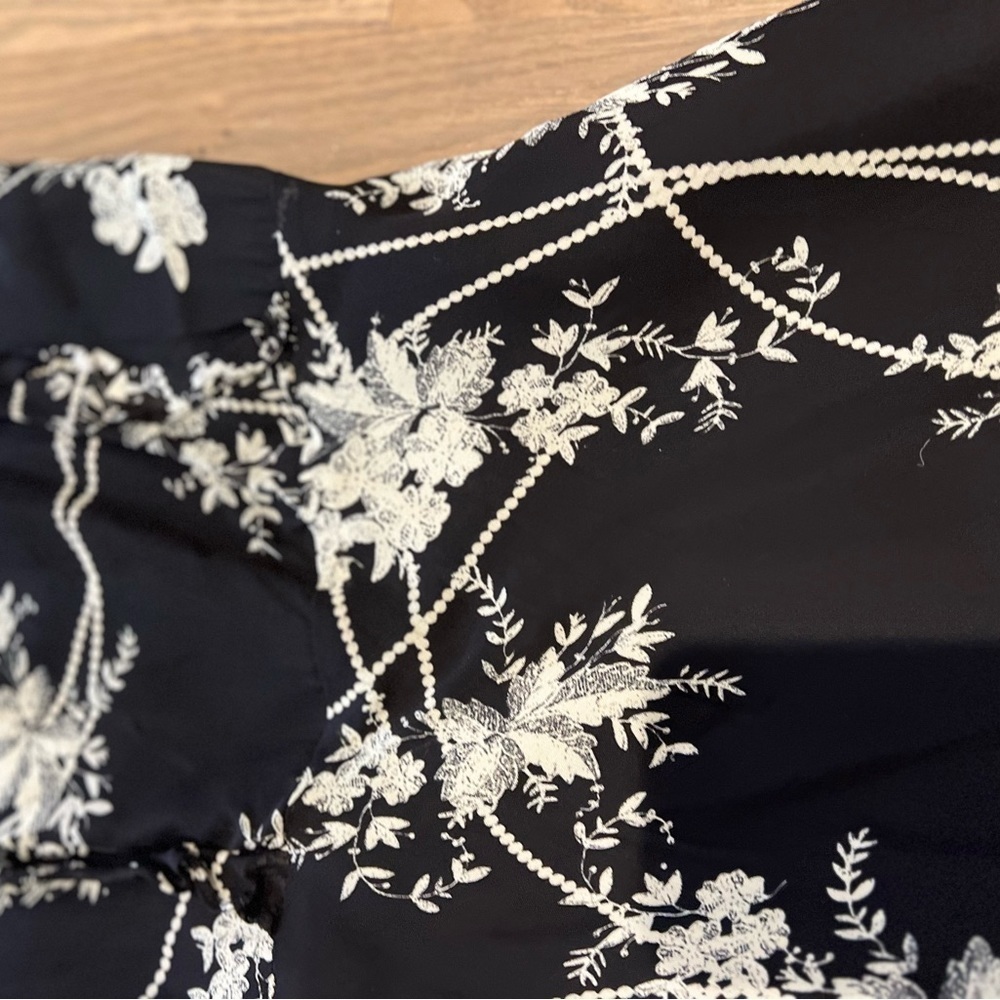 TRÍO  black and white dress size 6 - Picture 5 of 6